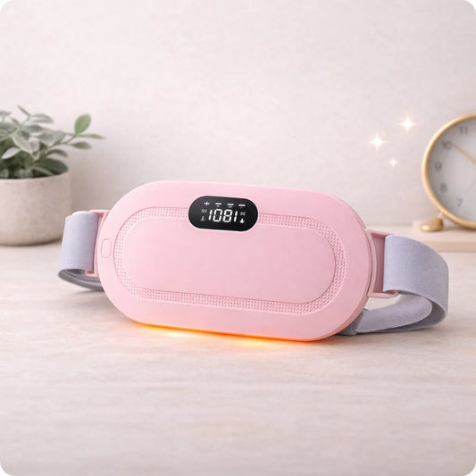 Period Pain Relief Heating Belt with LED Display